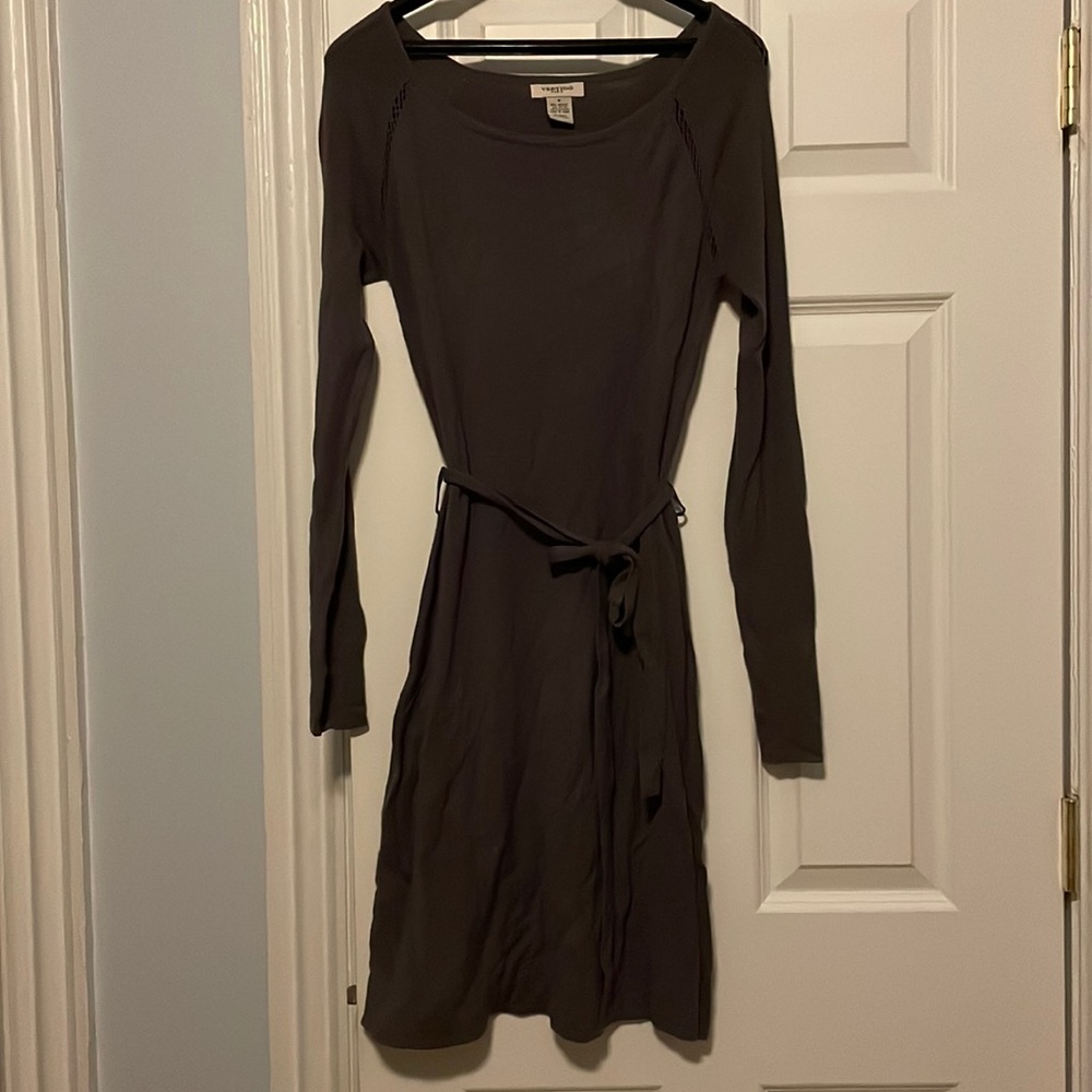 Size small dark gray sweater dress
